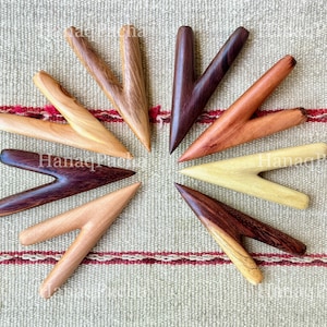 Basic Kuripe, Your Choice of 8 Different Styles, Solid Wood, Single Block Kuripe, Handcrafted Shamanic Self-Applicator Pipe