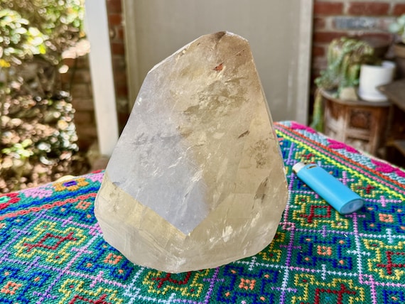 Cathedral Citrine, All-Natural & Self-Standing, 4 Kilo, Creativity and Manifestation, Aracuai, Minas Gerais, Brazil V328