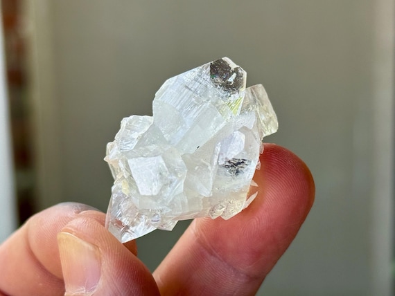 Apophyllite Quartz, 21g, Highest Vibration, Third Eye & Crown Chakra, India A605