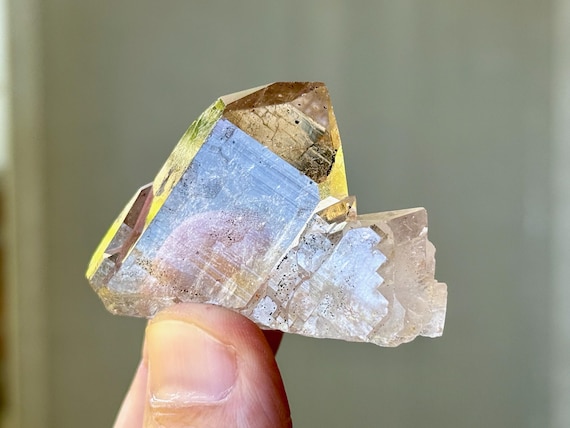 Smoky Cathedral Quartz, Self-Standing, 42g, New Find, Akashic Record, Taquaraçu, Minas Gerais, Brazil T696