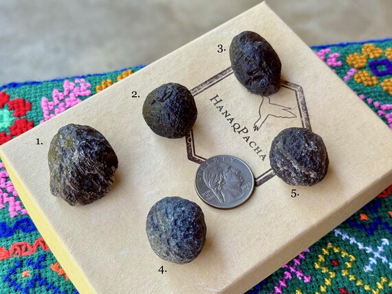 Colombianite, Natural Pseudotektites, Choose ONE of Five, Highest Vibration Stone, Valle del Cauca, Colombia T983