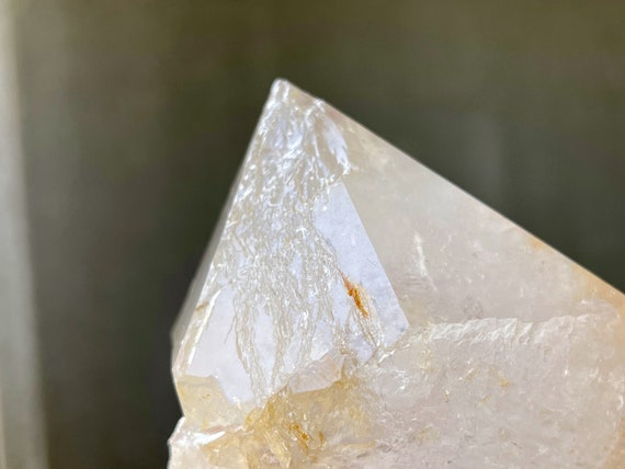 Lightning Strike Quartz, 545g, Rare Find, Amplify Prana and Chi, Increase Energy Flow, Minas Gerais, Brazil X692