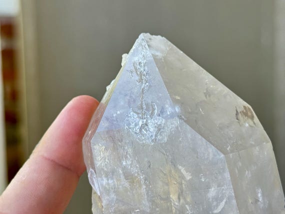 Lightning Strike Lemurian Quartz, 347g, Rare Find, Amplify Prana and Chi, Increase Energy Flow, Minas Gerais, Brazil W477