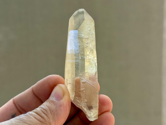 Golden Healer Starbrary Quartz with Time Link, 56g, Old Find, Corinto, Minas Gerais, Brazil B681