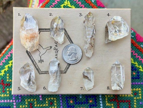 Brookite Quartz, Choose ONE of Eight, Spiritual Awakening & Awareness, Corinto, Minas Gerais, Brazil B122