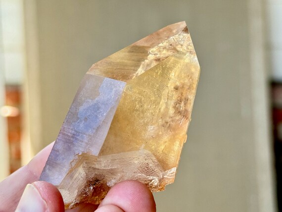 Tangerine Lemurian Quartz from Zeca de Souza Mine, 134g, New Find, Highest Quality, Minas Gerais, Brazil R221