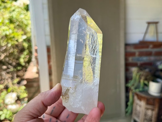 Cathedral Quartz, Water Clear, 434g, Akashic Record, Diamantina, Minas Gerais, Brazil W743