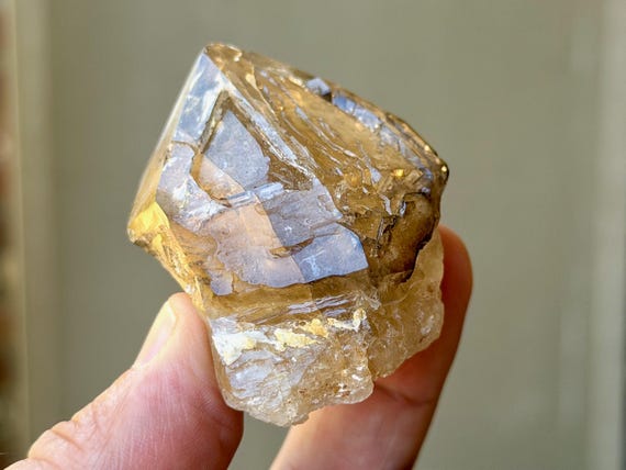 Elestial Citrine Scepter, Self-Standing, 96g, Solar Plexus Chakra, Coronel Murta, Minas Gerais, Brazil V643