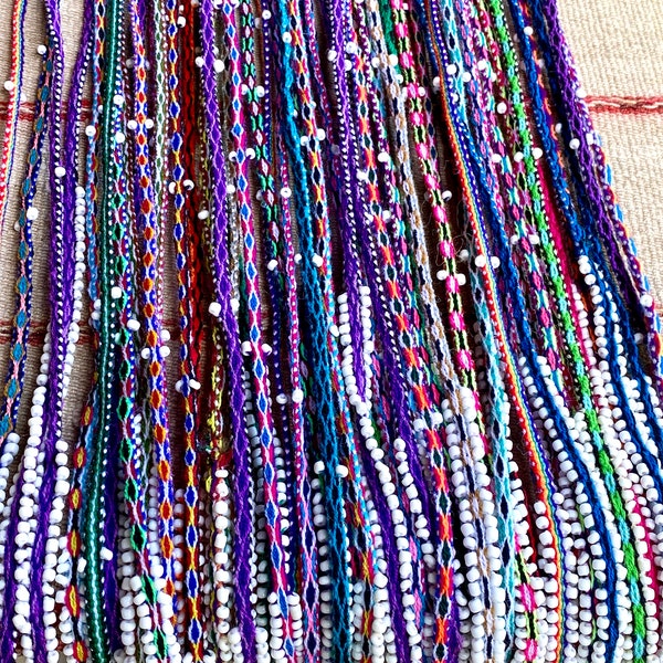 Watana-stropdassen, traditionele Andes-armband in uw kleurkeuze, Peruaanse Despacho-stropdas voor Mesa, veel geluk en bescherming, gemaakt in Peru