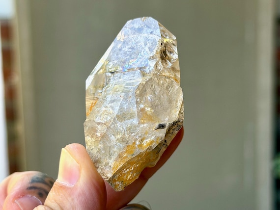 Herkimer Diamond, Double Terminated, 92g, New Find, Third Eye Chakra, Universal Life Force, New York B241