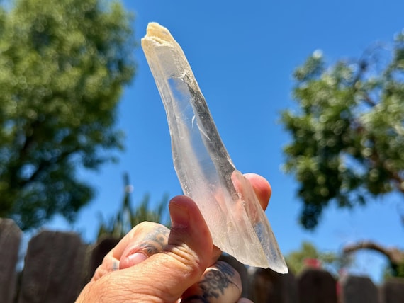 Laser Quartz, Mother & Child Formation, 118g, Self-Healed Termination, Diamantina, Minas Gerais, Brazil B200