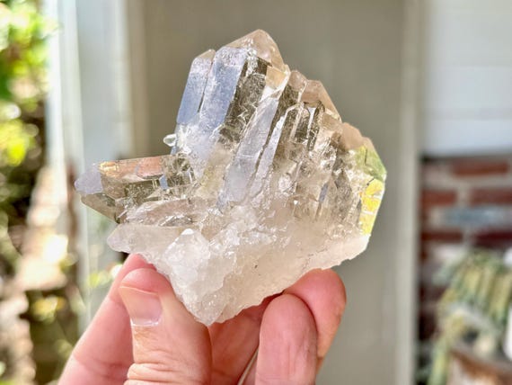 Cathedral Faden Quartz, Water Clear, 219g, New Find, Lightbrary Crystal for Akashic Records, Taquaraçu, Minas Gerais, Brazil W797