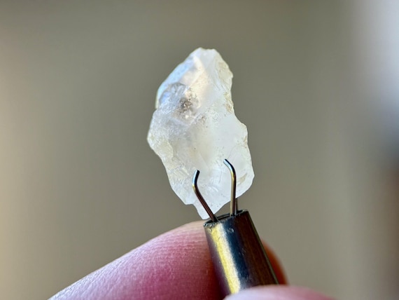 Phenakite Crystal, All Natural, Ukrainian Phenakite, 1.2g, Old Find, Highest Vibration, Crown Chakra Activation T470