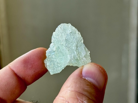 Aquamarine, Hydrothermally Etched, 12g, Old Find, Emotional Clearing, Medina, Minas Gerais, Brazil A020