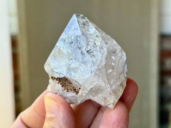 Herkimer Diamond, Self-Standing, 142g, New Find, Third Eye Chakra, Highest Vibration, Universal Life Force, New York V035
