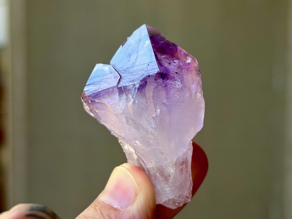 Root Amethyst, Goethite Inclusions, 53g, Spiritual Purification & Cleansing, Rio Grande do Sul, Brazil B472