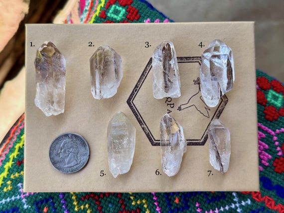 Brookite Quartz, Choose ONE of Seven, Spiritual Awakening & Awareness, Minas Gerais, Brazil T919