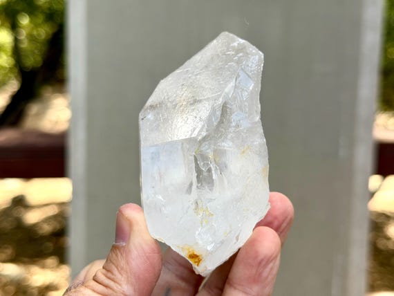 Trigonic Quartz, Hydrothermally Etched, 283g, Spiritual Transformation, Francisco Sa, Minas Gerais, Brazil V724