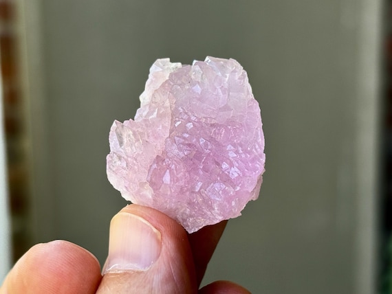 Canga Rose Quartz, 16g, New Find, All Natural, Crystallized Rose Quartz, Taquaral, Minas Gerais, Brazil T499