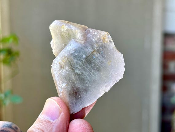 Pink Apatite with Blue Core, 32g, Rare Find, Crown Chakra Activation, Shigar Valley, Skardu, Pakistan S387