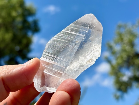 Lemurian Quartz, Galactic Key Formation, 76g, New Find, Connection to Source, Bahia, Brazil T624