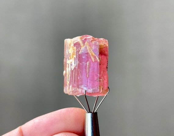 Pink Tourmaline from Pala Mine, California, Collection of Robert Fitzpatrick, 10.4g (52 ct), Rare Old Find, S024