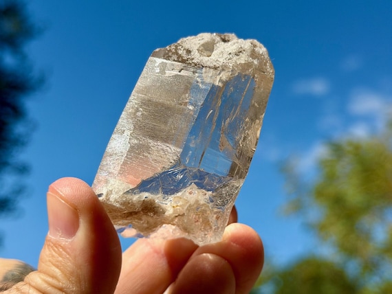 Kaolinite Quartz, Water Clear, 129g, Purification & Detoxification, Diamantina, Minas Gerais, Brazil B675