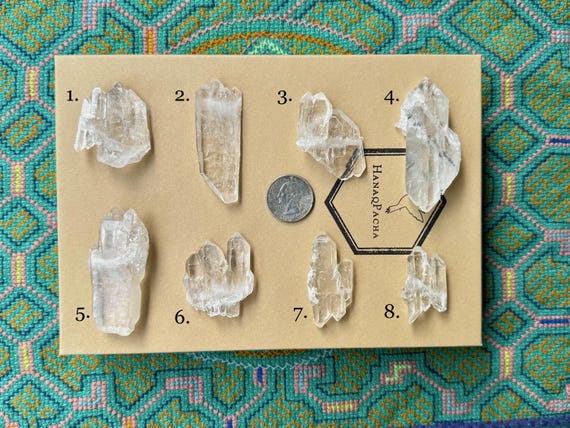 Tabular Faden Quartz, Choose ONE of 8 DT Tabby Quartz Crystals with Faden Lines, Transmissions for Spirit World, Minas Gerais, Brazil R751