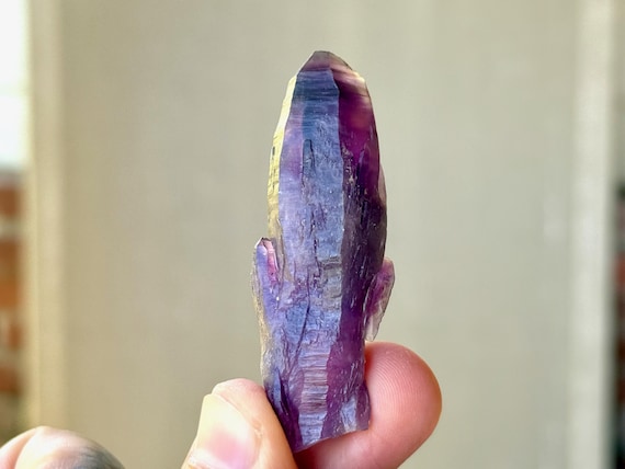 Tutu Amethyst, All Natural, 25g, New Find, Crown & Third Eye Chakra, Spiritual Purification, Nigeria T454