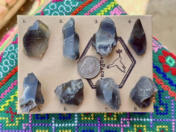 Blue Tara Nightshade Quartz, Choose ONE of Eight, Intuition & Problem Solving, Itacambira, Minas Gerais, Brazil A531