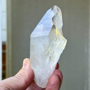 Black Phantom Lemurian Quartz, 262g, New Find, Root Chakra, Detoxification & Purification, Bahia, Brazil W046