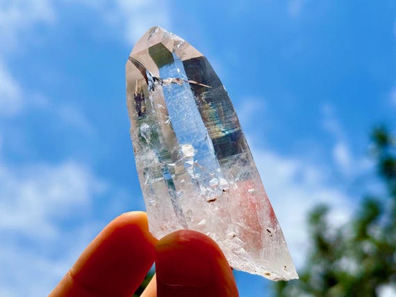 Peñas Blancas Lemurian Quartz, Water Clear, 83g, New Find, Highest Grade Lemurian, Boyaca, Colombia T145