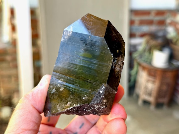 Smoky Quartz, 412g, New Find, Grounding & Protection, Diamantina, Minas Gerais, Brazil V672