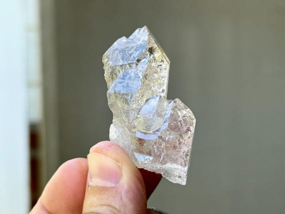 Cathedral Ice Quartz, Water Clear & Natural, 50g, New Find, Spiritual Transformation, Diamantina, Minas Gerais, Brazil T458