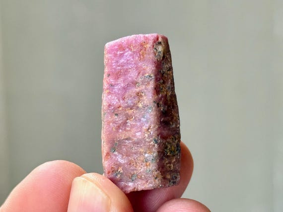 Tanzanian Ruby, UV Reactive, 27g, New Find, Kundalini Energy, Prosperity & Abundance, Tanzania A714