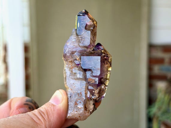 Chibuku Amethyst, Scepter Formation, 63g, Shangaan Amethyst, Chidrezi, Zimbabwe B228