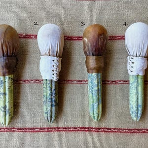 Shaman Rattle with Serpentine Cactus Handle, Traditional Andean Rattle for Shamanic Ceremony, Handmade in Peru