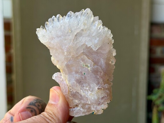Amethyst Flower Quartz, Radial Growth, 176g, "Horn of Plenty" Formation, Rio Grande do Sul, Brazil W815