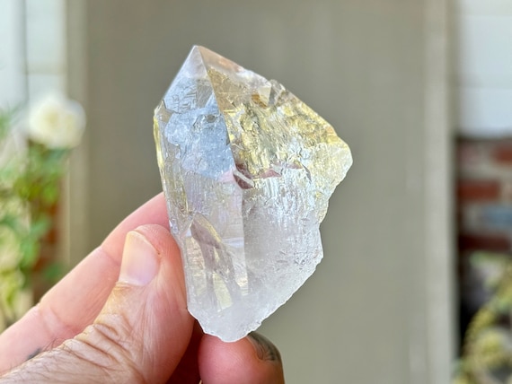 Jenipapo Cathedral Quartz, 84g, Highest Quality, Water Clear Lightbrary Quartz, Akashic Record, Jenipapo, Minas Gerais, Brazil R149