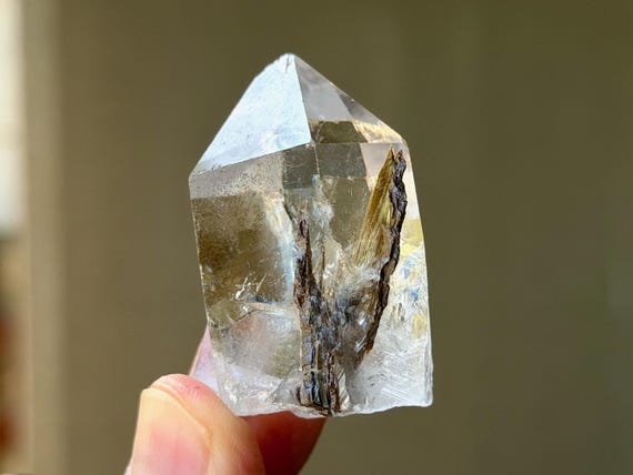 Brookite Quartz, Water Clear & Self-Standing, 56g, Spiritual Awakening, Corinto, Minas Gerais, Brazil B600