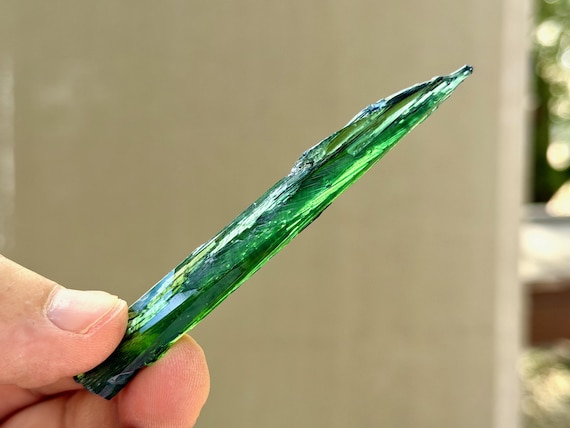Vivianite with Blue & Green Hues, Natural Formation, 10g, New Find, Heart Chakra, Visualization and Forgiveness, Amazonas, Brazil B673