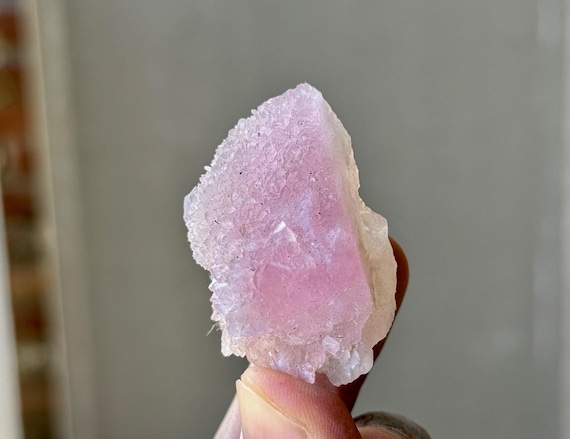 Canga Rose Quartz, 30g, New Find, Heart Chakra Crystal for Love and Sensuality, Taquaral, Brazil S332