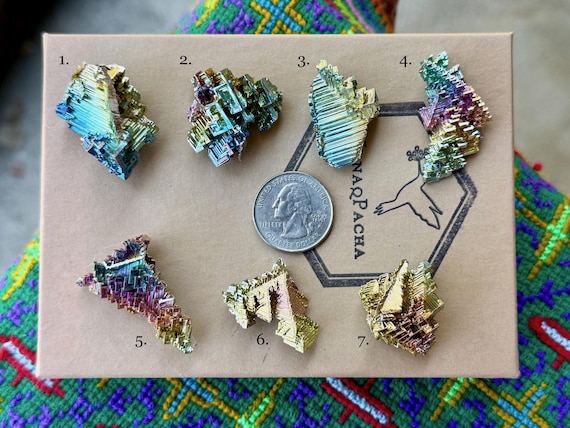 Bismuth Crystal, Choose ONE of Seven, Transformation, Manifestation & Purification, Astral Realms B579