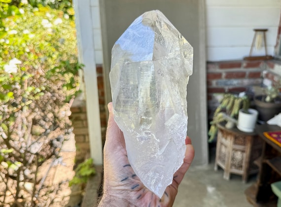 AAA Himalayan Cathedral Quartz, 2.6 Kilo, Water Clear High Altitude Quartz with Pure Vibration, India W445
