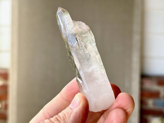 Cathedral Quartz, Water Clear, 66g, Old Find, Lightbrary Quartz, Jenipapo, Minas Gerais, Brazil S437