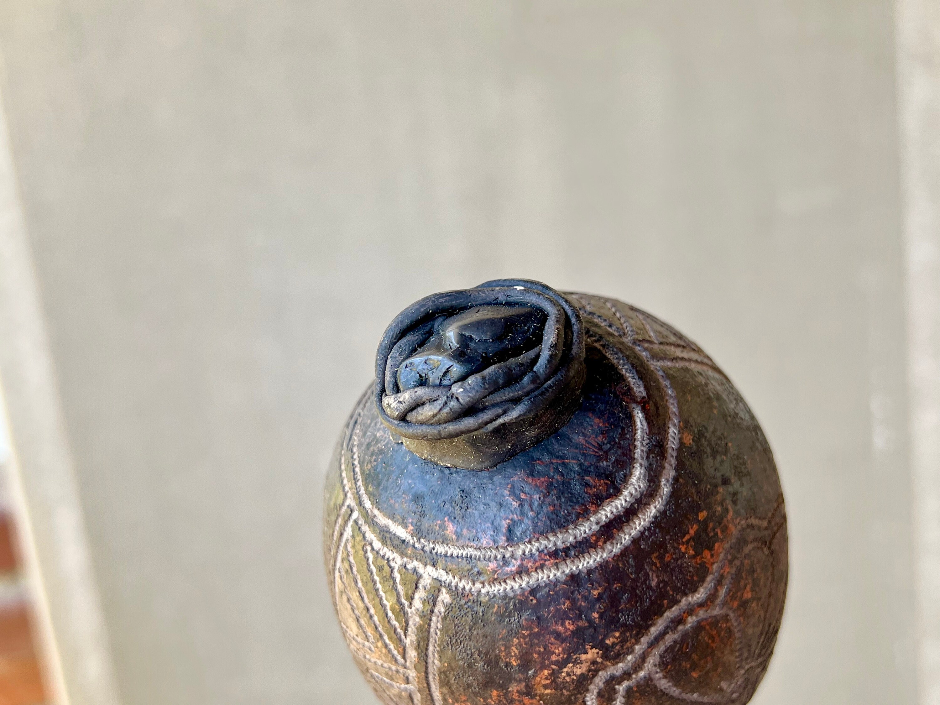 Shaman Rattle, Traditional Large Shipibo Rattle for Shamanic Plant