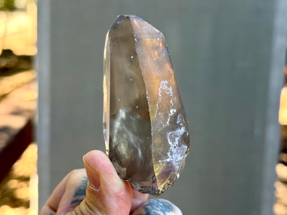Russian Lemurian Quartz, Sacred Scribe, 142g, Original Find, Yuzhnyi Quarry, Oblast, Russia V745