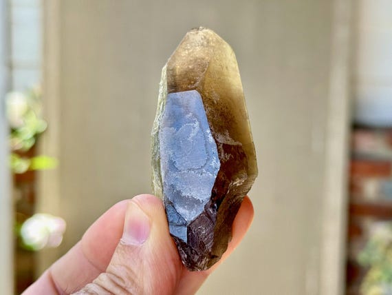 Pele's Dream Lemurian Citrine, 64g, New Find, Crystal for Shadow Work & Trauma Healing, Goias, Brazil S778
