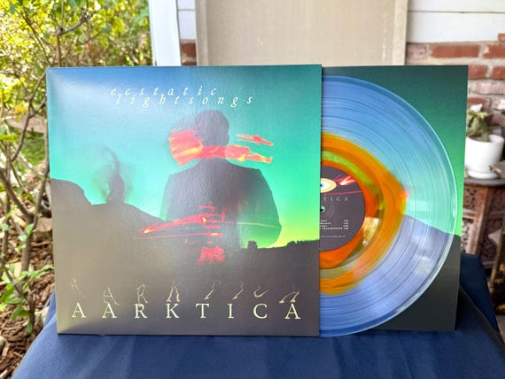 Aarktica - Ecstatic Lightsongs LP & CD, Colored Vinyl Album, Art-Rock, Shoegaze, Darkwave from HanaqPacha Founder Jon DeRosa