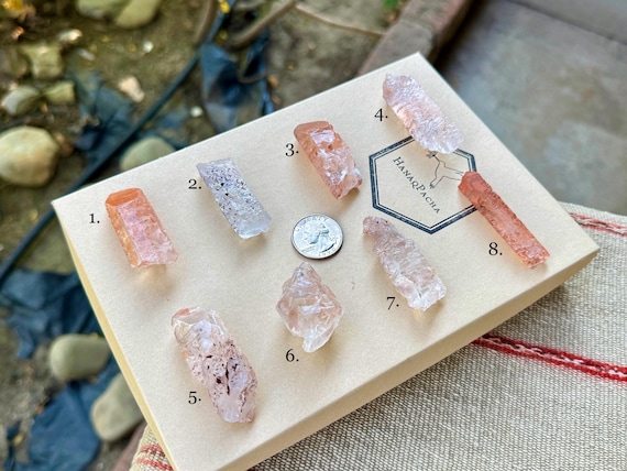 Ancient Sage Quartz, Choose ONE of Eight, Hydrothermally Etched, Spiritual Transformation, Para State, Brazil A788